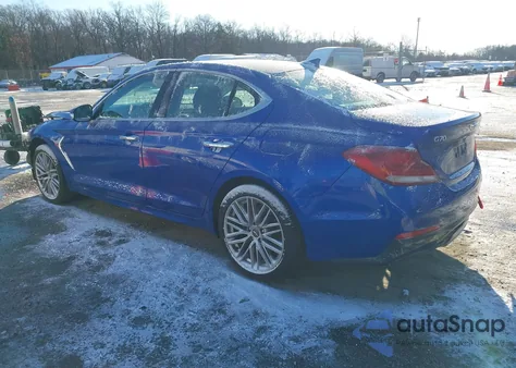 2021 Genesis G70 2.0T Awd из США, поврежденный, VIN KMTG64LA9MU076048